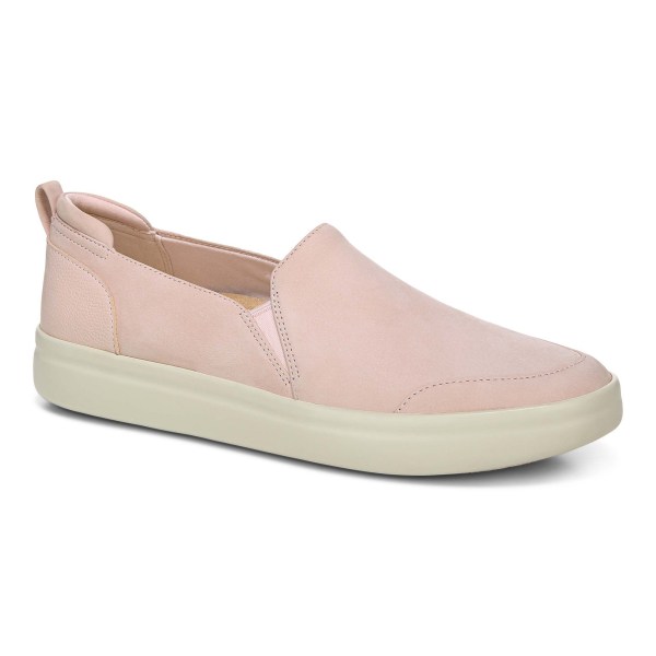 Vionic Trainers Ireland - Penelope Slip on Sneaker Pink - Womens Shoes Discount | XUHDO-7894